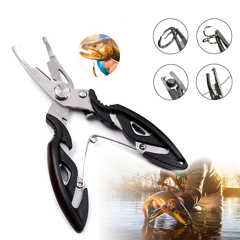 Fishing Line Cutter - Alicates de Pesca Curvos Multifuncionales, Tijeras