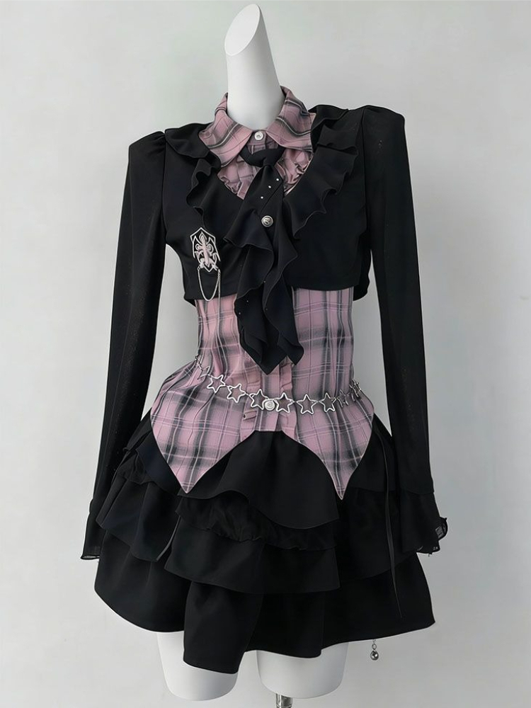 Traje de 2 Piezas Estilo Gótic - Fly Line reseña y precio