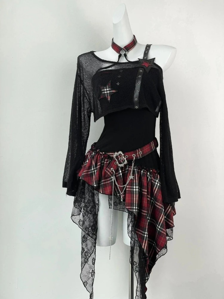 Traje de 2 Piezas Estilo Gótic - Fly Line reseña y precio